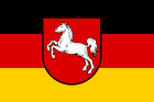 Flagge Niedersachsens