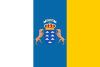 Flagge der Kanarische Inseln