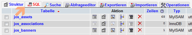 Migration - SQL