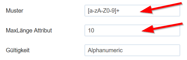 Form fields - browser validation rules