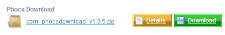 Phoca Download Default Buttons