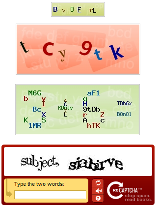 Phoca Guestbook Captcha Methods