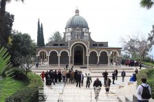 Israel | Nordbezirk | Kapernaum Nationalpark | Kirche der Seligpreisung |