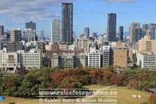 Japan | Honshū | Kinki/Kansai | Osaka | Ōsaka-jō | Blick aus der Burg |