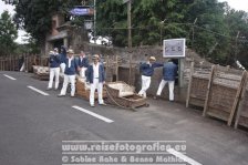 Portugal | Madeira | Monte | Korbschlitten |