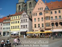 Elberadweg | Deutschland | Sachsen-Anhalt | Lutherstadt Wittenberg | Marktplatz und Stadtkirche St. Marien |