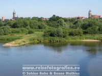 Elberadweg | Deutschland | Sachsen-Anhalt | Lutherstadt Wittenberg | Schloss- und Stadtkirche |