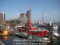 Elberadweg | Deutschland | Hamburg | Freie und Hansestadt Hamburg | Hamburg-Mitte | HafenCity und Elbphilharmonie |