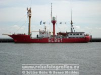 Elberadweg | Deutschland | Niedersachsen | Cuxhaven | Feuerschiff Elbe 1 (Bürgermeister O’Swald II) |