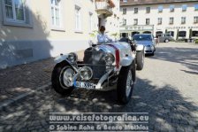 Rheinradweg | Deutschland | Baden-Württemberg | Bad Säckingen | Historischer Bentley |