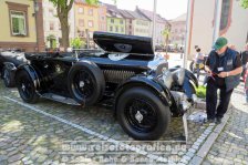 Rheinradweg | Deutschland | Baden-Württemberg | Bad Säckingen | Historischer Bentley |