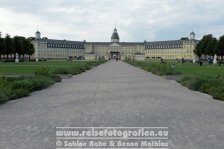 Rheinradweg | Deutschland | Baden-Württemberg | Karlsruhe | Schloss Karlsruhe |