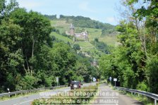 Rheinradweg | Deutschland | Rheinland-Pfalz | Bacharach | Burg Stahleck |