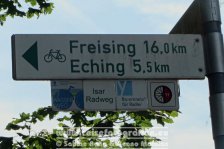 Von München nach Bielefeld | Deutschland | Bayern | Isar-Radweg bei Eching |