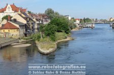 Von München nach Bielefeld | Deutschland | Bayern | Regensburg | Blick von der Steinernen Brücke |