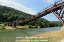 Von München nach Bielefeld | Deutschland | Bayern | Main-Donau-Kanal | Holzbrücke bei Essing |