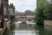 Von München nach Bielefeld | Deutschland | Bayern | Nürnberg | Pegnitz und Henkerturm |