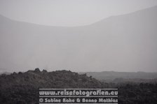 Spanien | Kanaren | Lanzarote | Timanfaya-Nationalpark | Sandsturm |