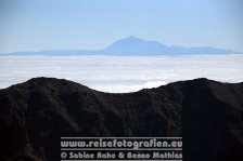 Spanien | Kanaren | Provinz Santa Cruz de Tenerife | La Palma | Garafia | Roque de los Muchachos | Teneriffa - Pico del Teide |