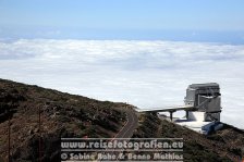 Spanien | Kanaren | Provinz Santa Cruz de Tenerife | La Palma | Garafia | Roque de los Muchachos | Observatorien |