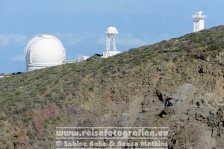 Spanien | Kanaren | Provinz Santa Cruz de Tenerife | La Palma | Garafia | Roque de los Muchachos | Observatorien |