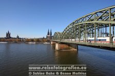 Deutschland | Nordrhein-Westfalen | Köln | Köln-Innenstadt | Hohenzollernbrücke |
