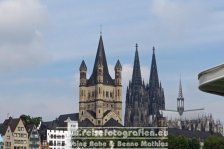 Deutschland | Nordrhein-Westfalen | Köln | Köln-Innenstadt | Groß St. Martin + Kölner Dom |