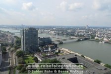 Deutschland | Nordrhein-Westfalen | Köln | Deutz | Panorama vom Kölntriangle |