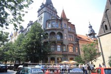 Tschechische Republik | Region Prag | Prag | Altstadt |Rechts neben dem Eckhaus ist die Hohe Synagoge |