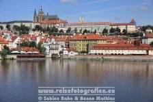 Tschechische Republik | Region Prag | Prag | Altstadt | Blick von der Karlsbrücke auf den Hradschin |