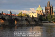 Tschechische Republik | Region Prag | Prag | Kleiseite | Blick von der Kleinseite auf die Kalsbrücke
